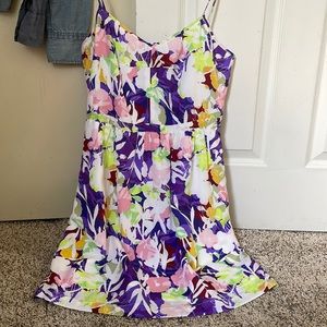 J. Crew floral midi dress/cocktail dress size 10